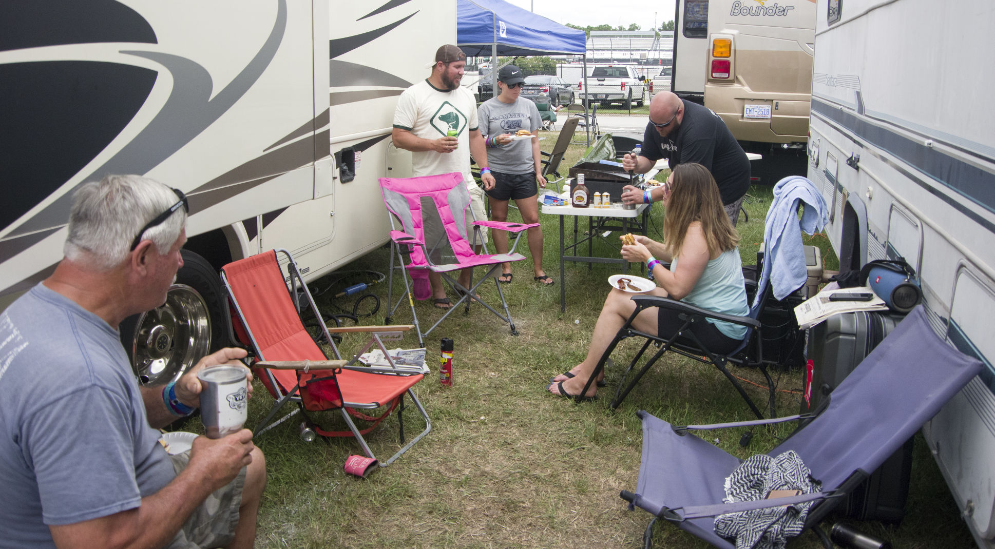 Darlington Infield Sunday